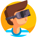 Mendukung Virtual Reality Image