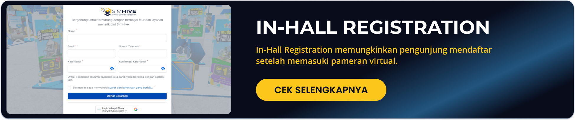 IN-HALL REGISTRATION