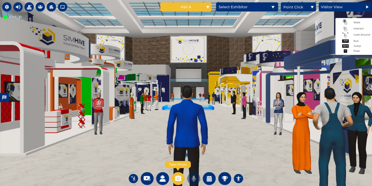 3D Virtual World Experience